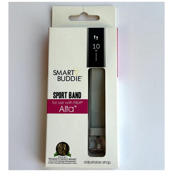 Smart Buddie Sport Band Gray Fitbit Alta New - Picture 2 of 6